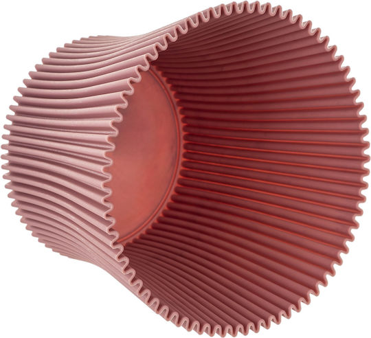 Kadax Plastic Pink Flower Pot 11cm