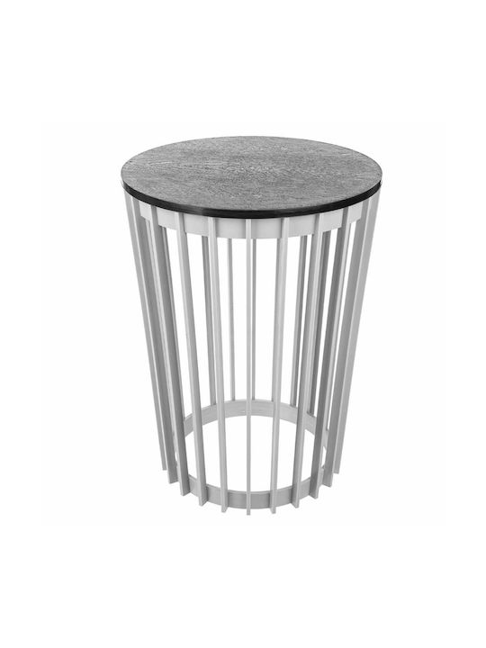 Kadax Plastic Gray Flower Pot