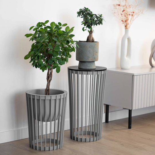 Kadax Kadax Kunststoff-Blumentopf Weiß