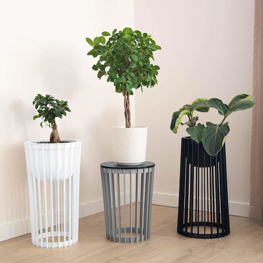 Kadax Plastic Black Flower Pot