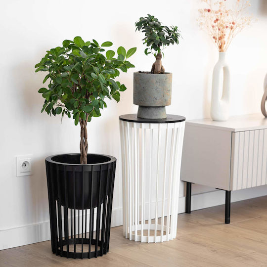 Kadax Plastic Black Flower Pot