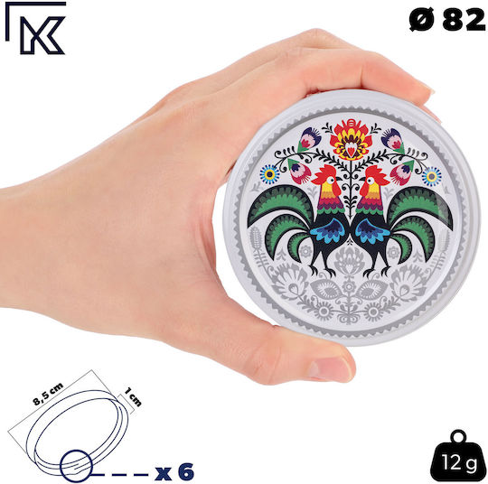 Kadax Capac Din Aluminiu (10 Buc)