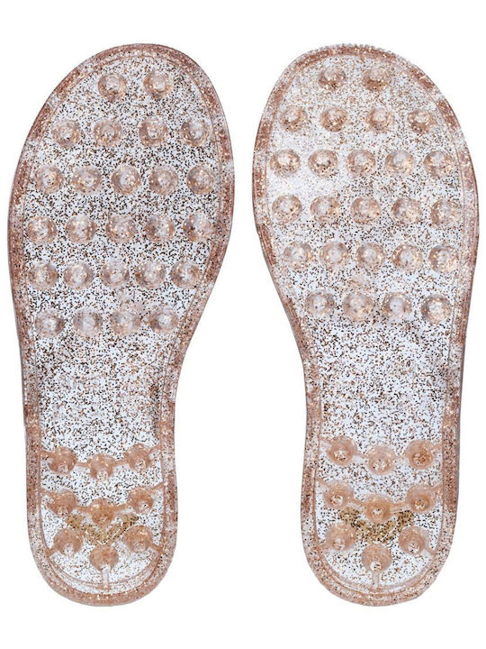 Women's White Flat Sandals