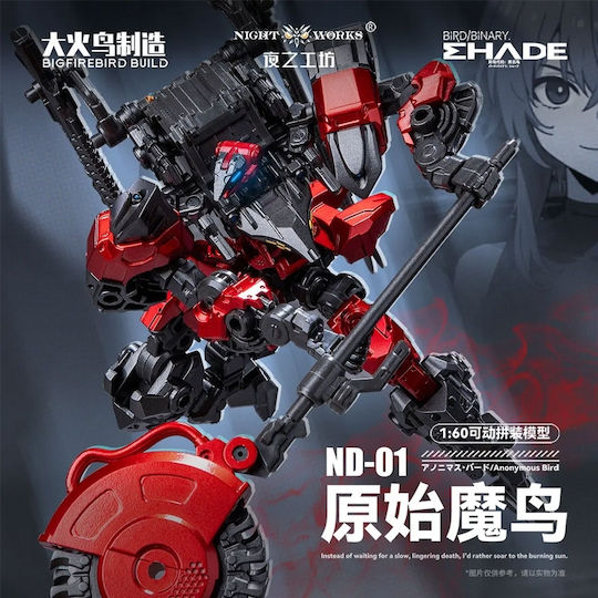 BIGFIREBIRD BUILD Sammelbare Figuren in Maßstab 1:60