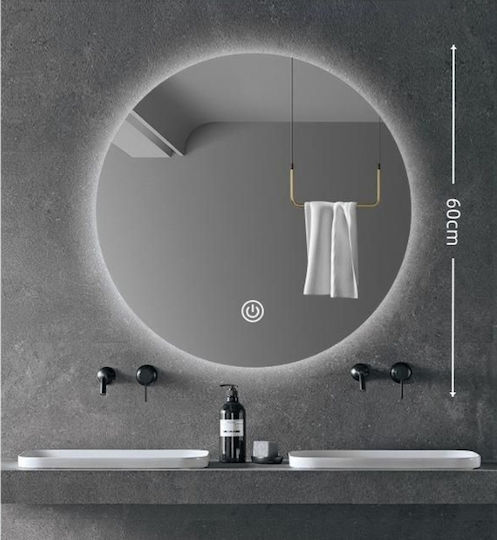 Smart t0211297 Rotund Lumini LED Atingere 60x60cm