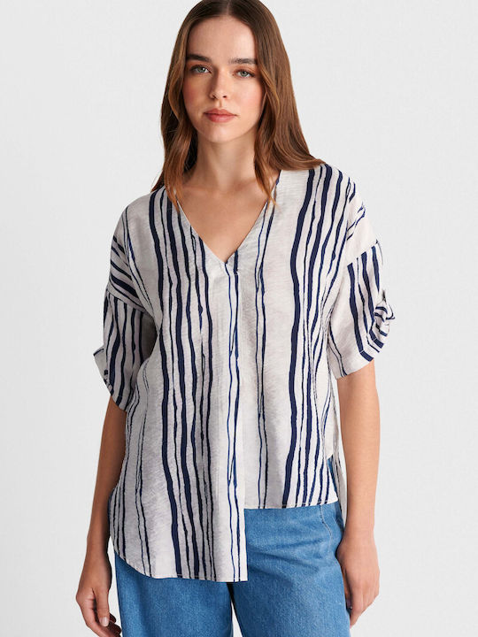 Tunic Striped White