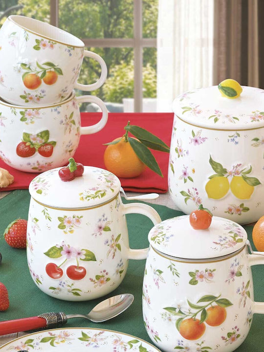 Marva Marva Dessert Tower Stand from White Porcelain Marva Marva Dessert Tower Stand from White Porcelain