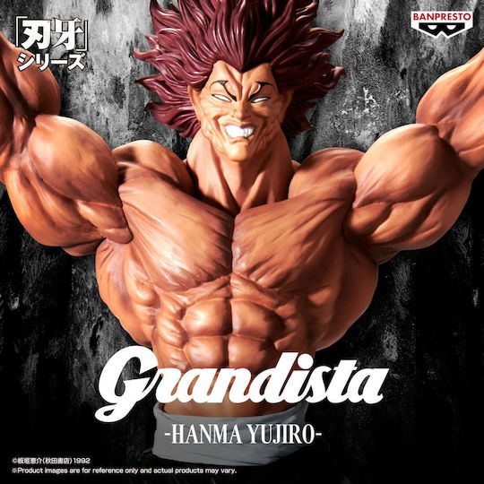 Banpresto Baki Hanma Yujiro Figure Grandista 31cm