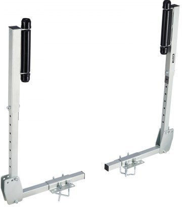 Vevor Boat Trailer Guides 700-1050 Mm Height Adjustable Trailers Guide 2pcs Thickened High-duty Trailer Guide-ons Smooth Roller Guidance Over 16 In Larger Fishing Boats Runabout Boats