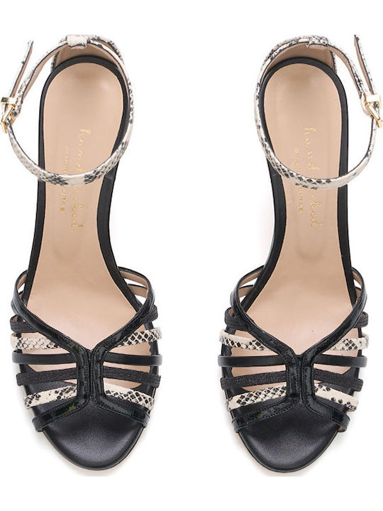 Patent Leather Black Sandals