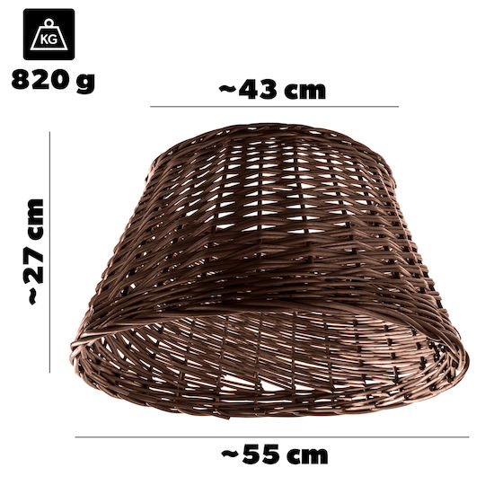 Suport Brad Din Paie Maro Φ55cm