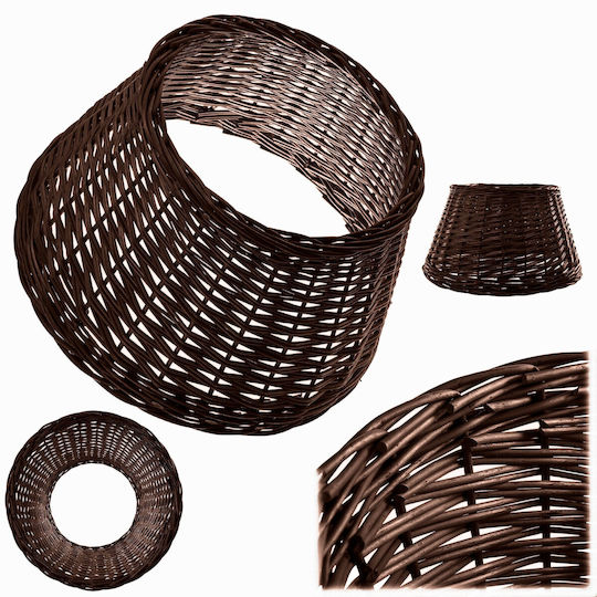 Kadax Weihnachtsbaumständer Braun Korbweide Durchmesser 45cm