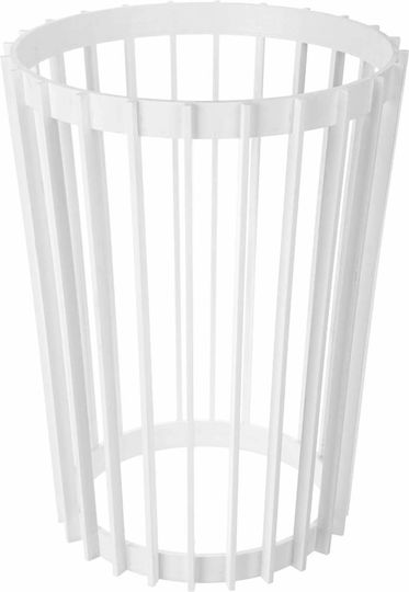 Standing Flower Plant Stand Loft Double-sided White 53.5 Cm