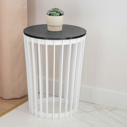 Stehender Pflanzenständer Loft Doppelseitig Weiß 39,5 cm