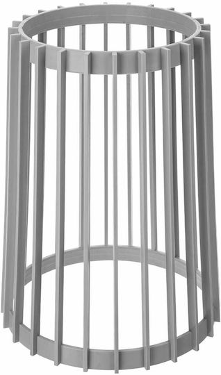 Standing Flower Plant Stand Loft Double-sided Gray 53.5 Cm