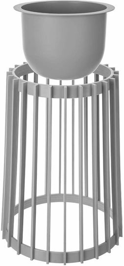 Standing Flower Stand Loft Double-sided Gray 53.5 Cm + Insert