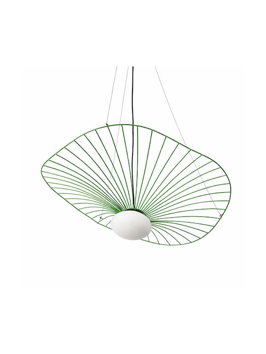 Blossom Adjustable Green Grid Pendant Ceiling Light with G9 Socket