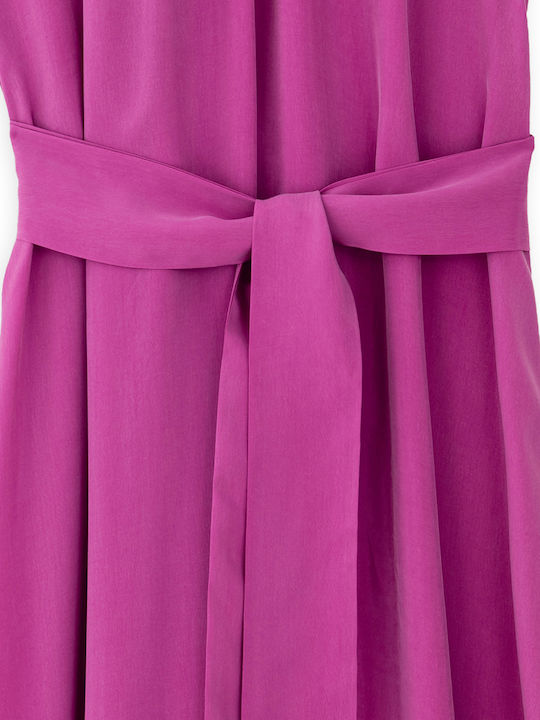 Summer Maxi Dress for Wedding - Christening Pink