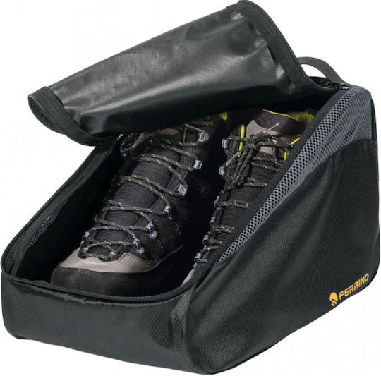 Ferrino Fabric Shoe Case in Black Colour 26x36x24cm