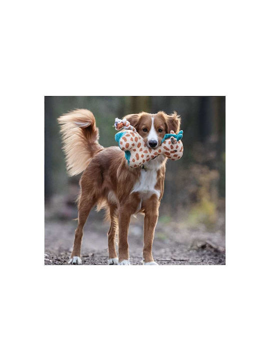 Max & Molly Cuddly Dog Toy with Sound 26cm Light Blue 1 Piece