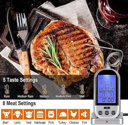 SPV Wireless Digital Oven Thermometer with Probe