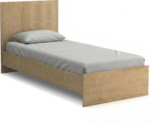 Troy Pat Single Natural Beech pentru Saltea 100x200cm Troy Pat Single Natural Beech pentru Saltea 100x200cm