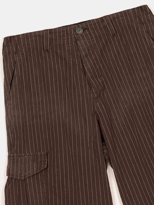 Herren Cargo Shorts Braun