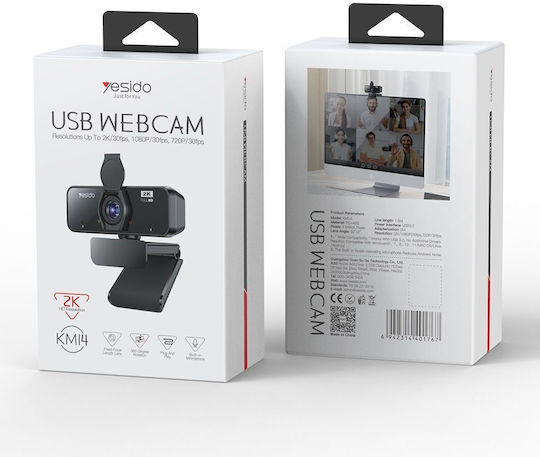 Yesido KM14 Web Camera 2K