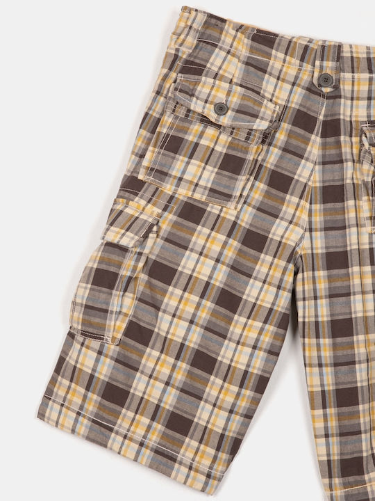 Herren Shorts Cargo Grau