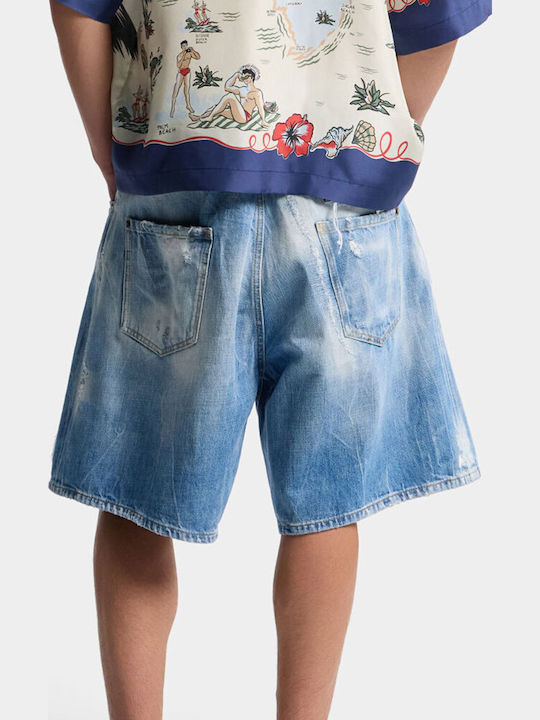 Dsquared2 Bermudă Bărbătească Albastru Marin
