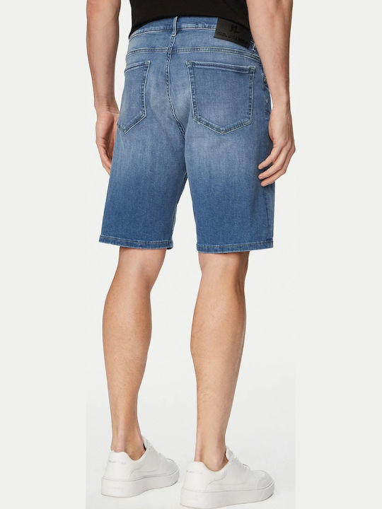 Karl Lagerfeld Men's Denim Blue Shorts