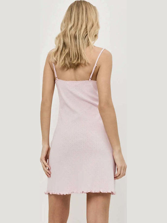 Aruelle Aruelle Sommer Damen Nachthemd Rosa