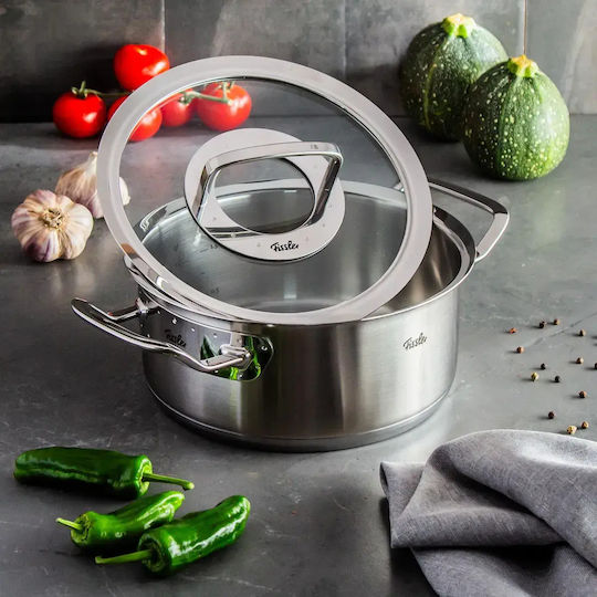 Fissler Profi Collection Βαθιά Ανοξείδωτη Κατσαρόλα 2.6lt / 20cm