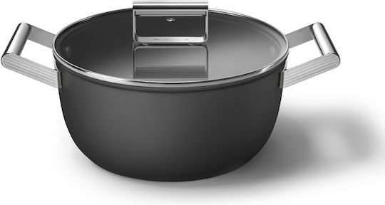 Smeg Oală Adâncă Stilul Anilor 50 Din Aluminiu 5.4lt 24cm