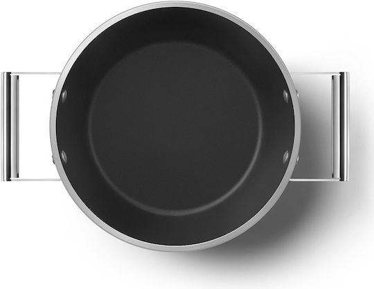 Smeg 50's Style Kochtopf aus Aluminium 5.4lt / 24cm