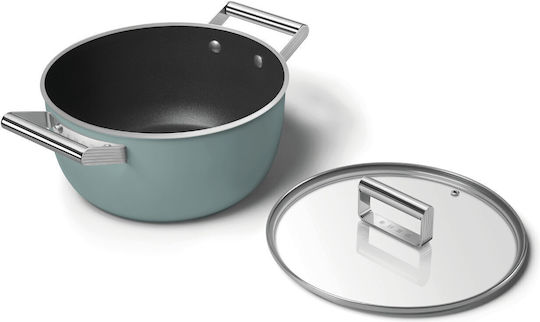 Smeg 50's Style Kochtopf aus Aluminium 5.4lt / 24cm