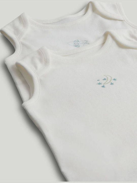 Mothercare Set Baby-Body Weiß