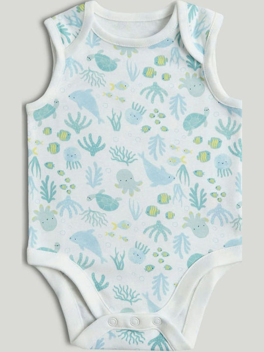 Mothercare Σετ Κορμάκια Μπλε 5τμχ
