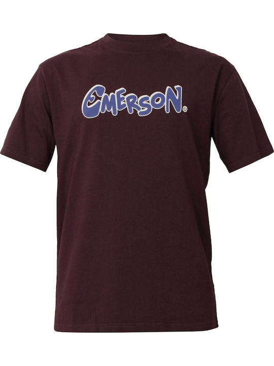 T-shirt Burgundy