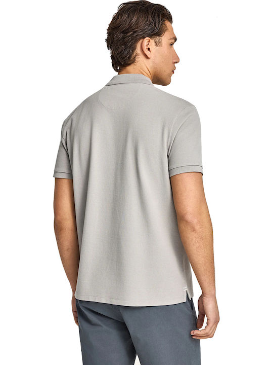 Funky Buddha Polo Gray Blouse
