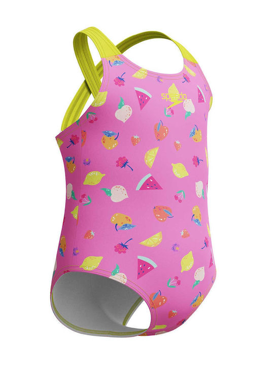 Speedo Παιδικό Μαγιό Ολόσωμο Pink Speedo Παιδικό Μαγιό Ολόσωμο Pink