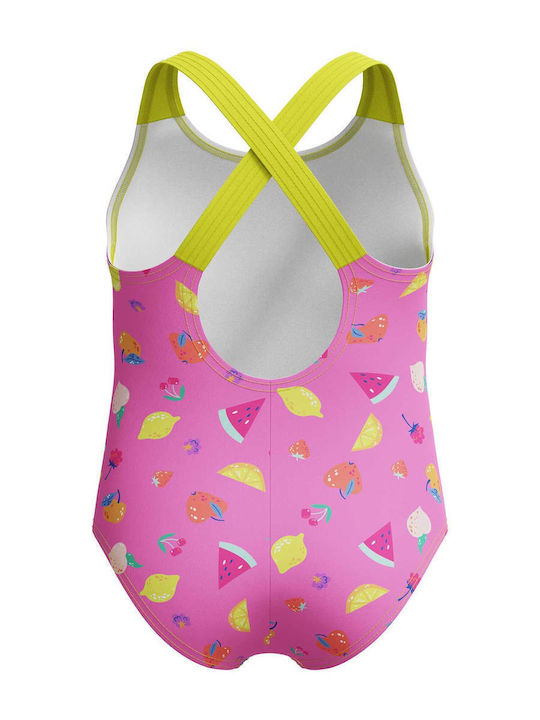 Speedo Детски Цял Бански Pink