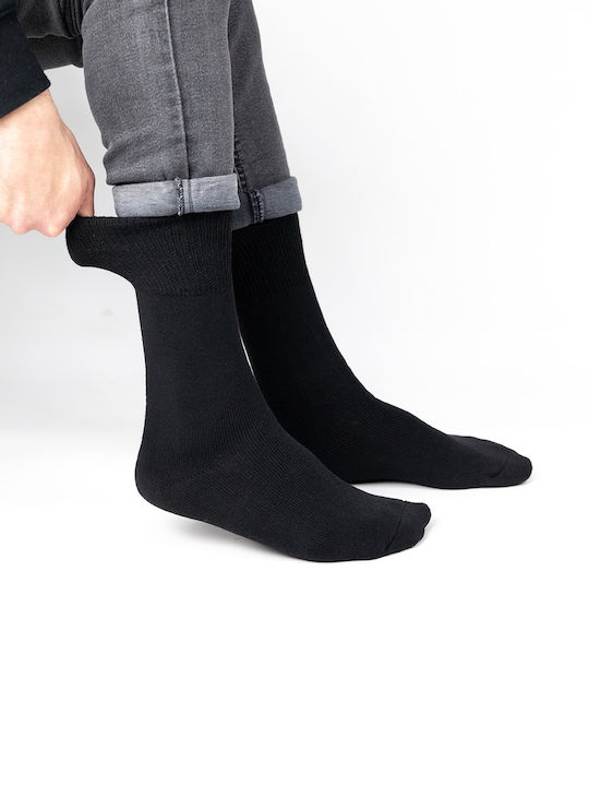 Soma Socks Lässige Männliche Schwarze Socken 3er Pack SS2092