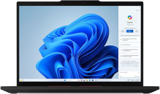 Lenovo ThinkPad T14 Gen 5 14" IPS FHD+ Touchscreen (Ultra 5-135U/16GB/512GB SSD/Windows 11 Pro) (Английска клавиатура US)