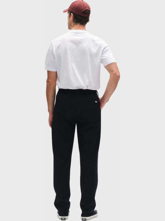 Napoli Chinos Elastisch in Regulärer Passform Blau/Schwarz