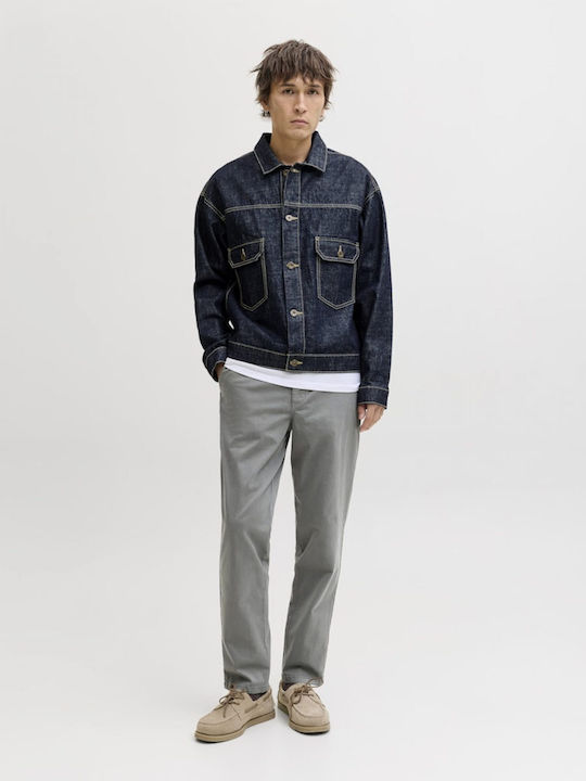 Chino Trousers in Regular Fit Gray