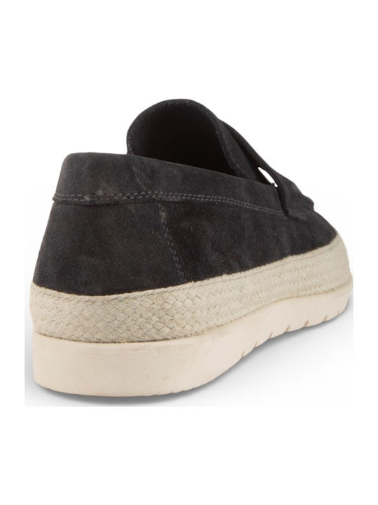 Men's Moccasins in Blue Colour