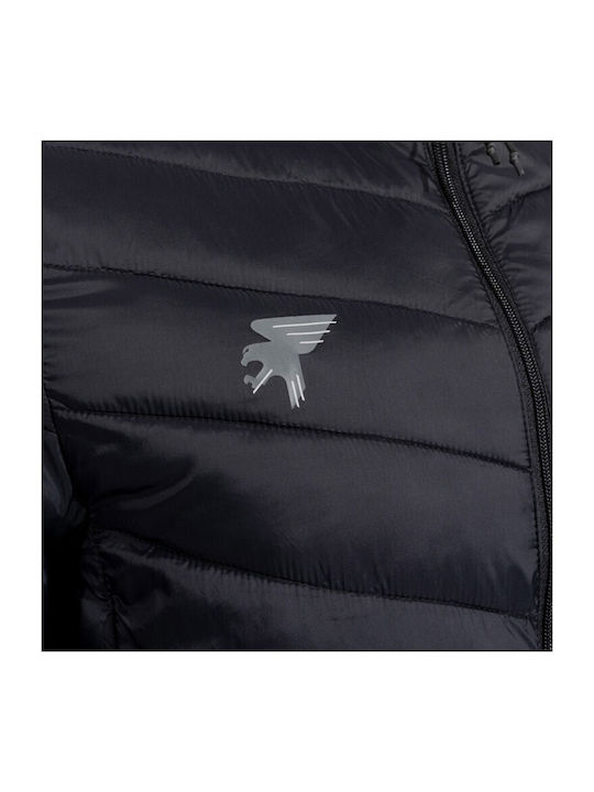 Sportliche Wasserdichte Herren Jacke Schwarz