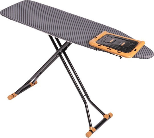 Masă de Călcat pentru Fier de Călcat cu Aburi Compactă 140x38x90cm
