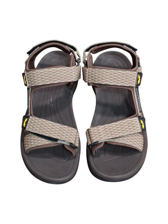 Men's Sandals In Brown Colour